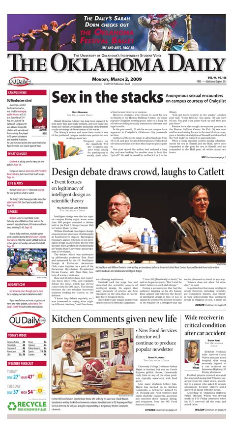 The daily oklahoman newspaper - Get this The Daily Oklahoman page for free from Wednesday, April 25, 2001 THE DAILY OKLAHOMAN Community N.. ... Get access to Newspapers.com. The largest online newspaper archive; 300+ newspapers ...